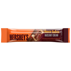 Hershey's Choco tubes Hazelnut Cream,18g, Pack Of 24